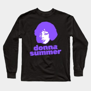 Donna summer ||| 70s sliced Long Sleeve T-Shirt